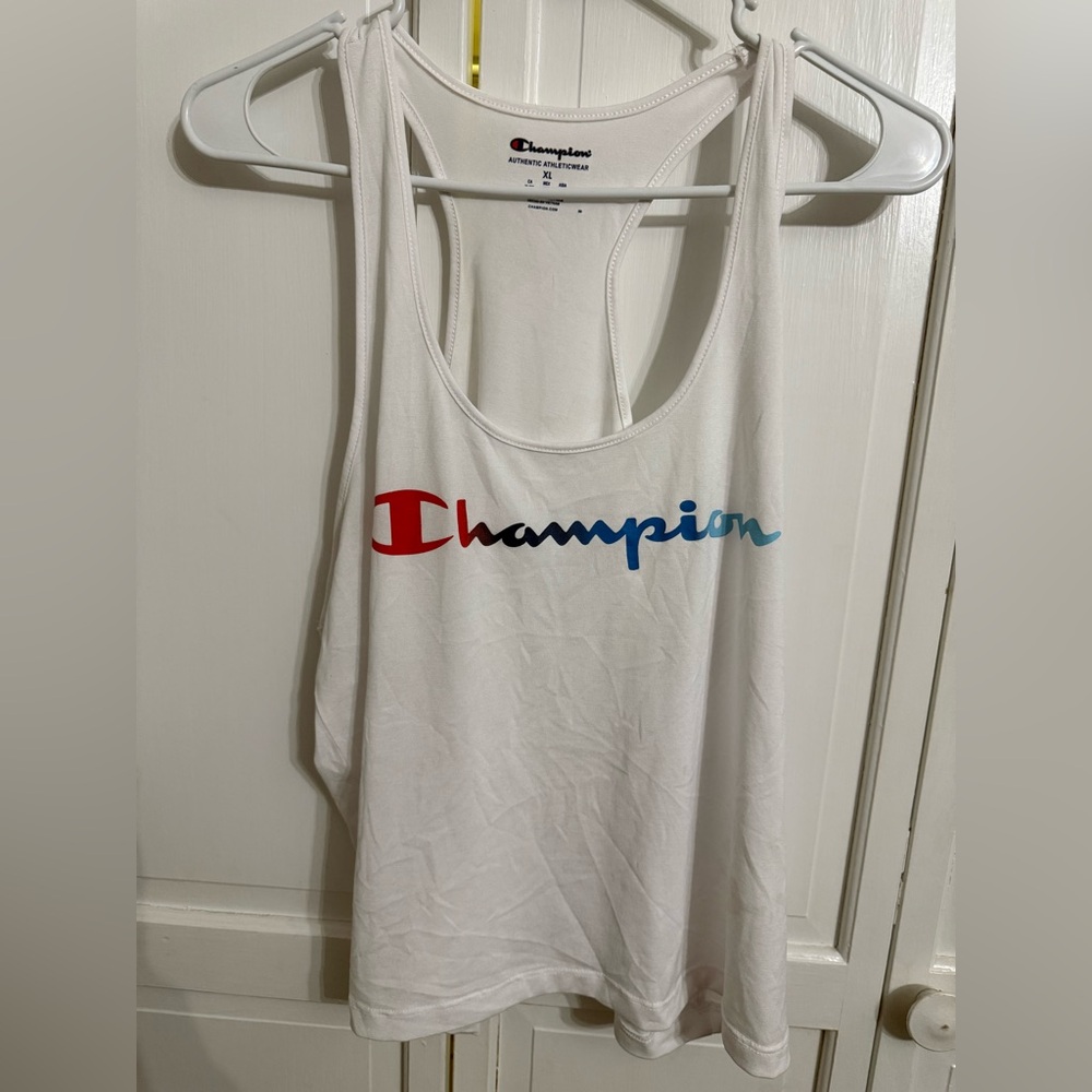 Champion White Athletic Tank